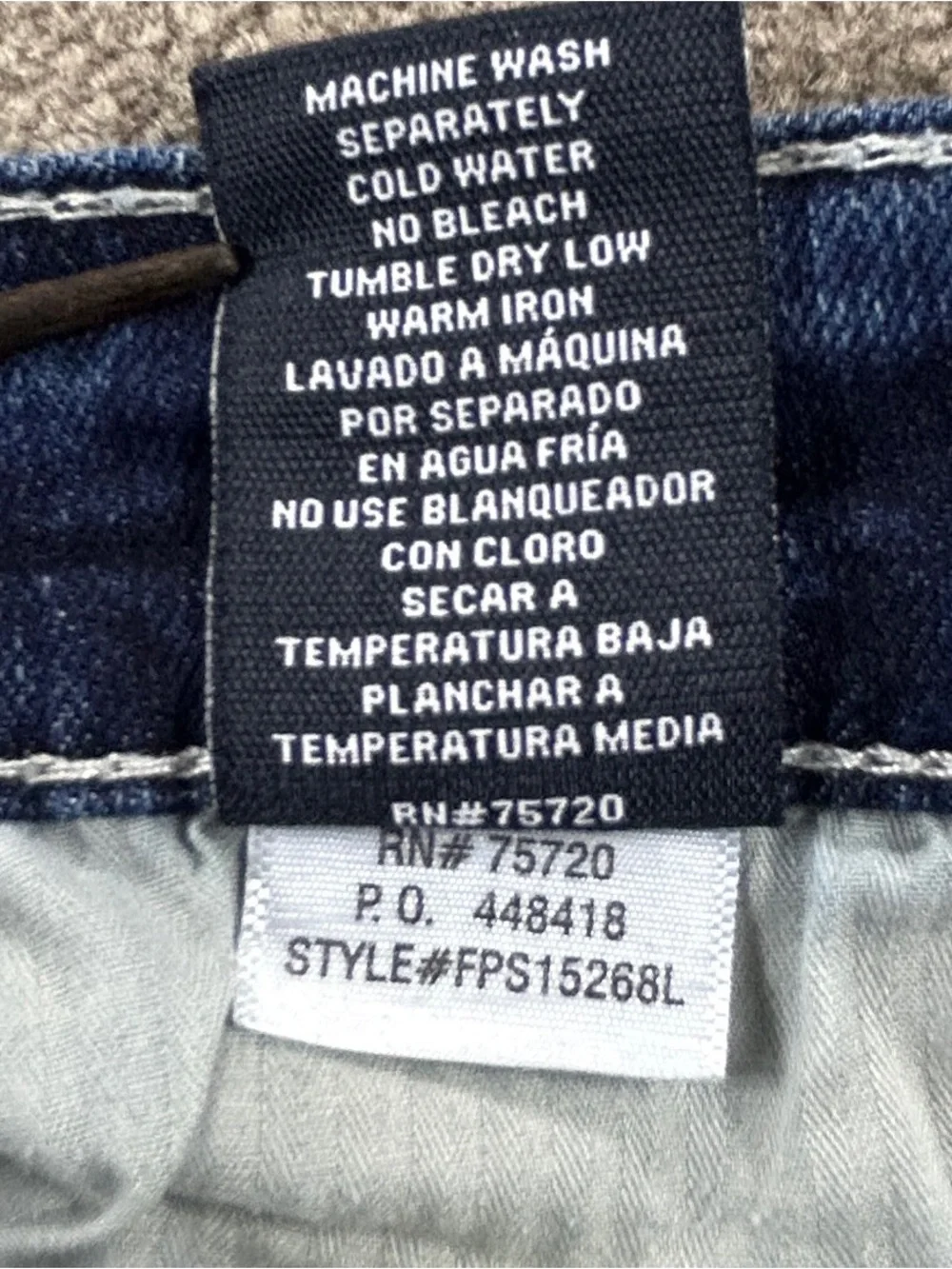 Jake Boot Stretch Jeans Size 34